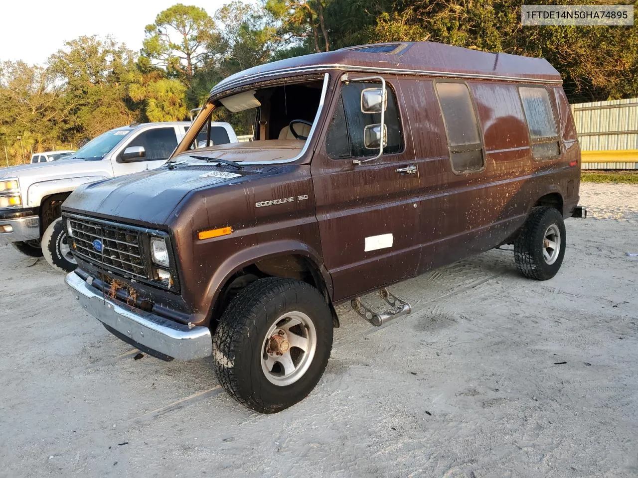 1986 Ford Econoline E150 Van VIN: 1FTDE14N5GHA74895 Lot: 75923434