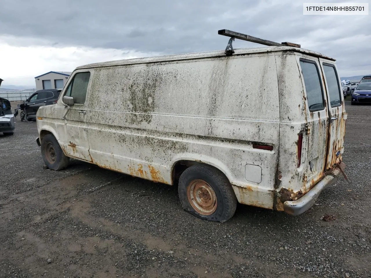 1987 Ford Econoline E150 Van VIN: 1FTDE14N8HHB55701 Lot: 71063464