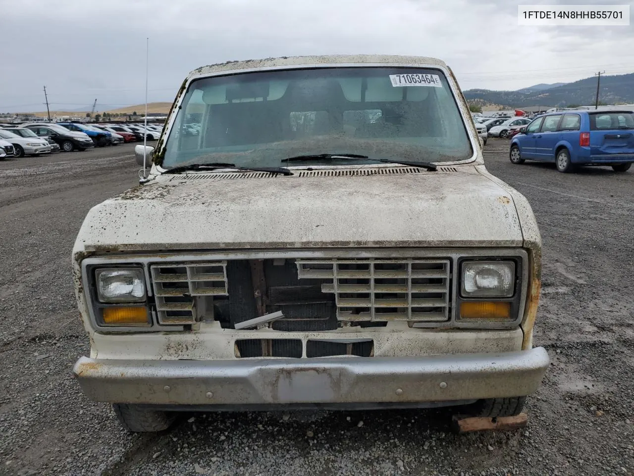 1987 Ford Econoline E150 Van VIN: 1FTDE14N8HHB55701 Lot: 71063464