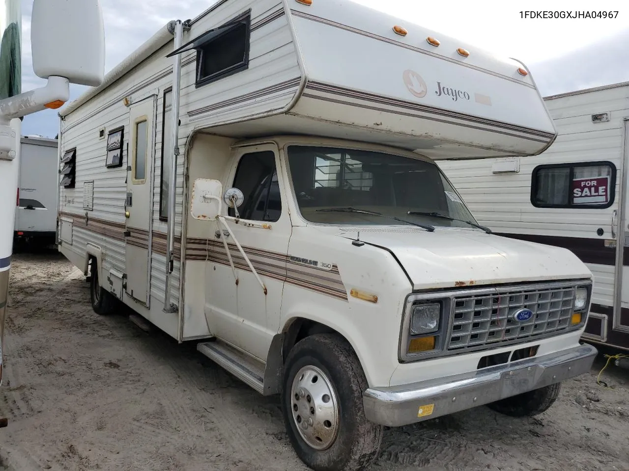 1988 Ford Econoline E350 Cutaway Van VIN: 1FDKE30GXJHA04967 Lot: 76237294