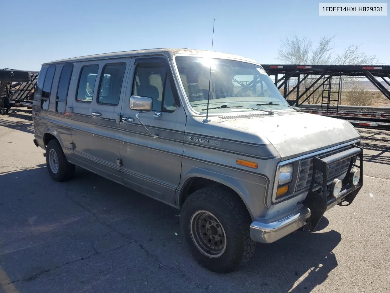 1990 Ford Econoline E150 Van VIN: 1FDEE14HXLHB29331 Lot: 73351964