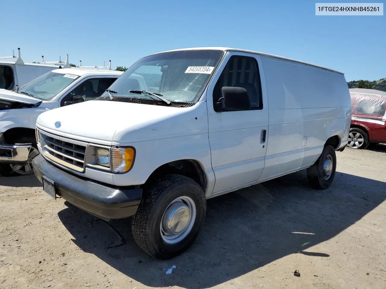 1992 Ford Econoline E250 Van VIN: 1FTGE24HXNHB45261 Lot: 54268394