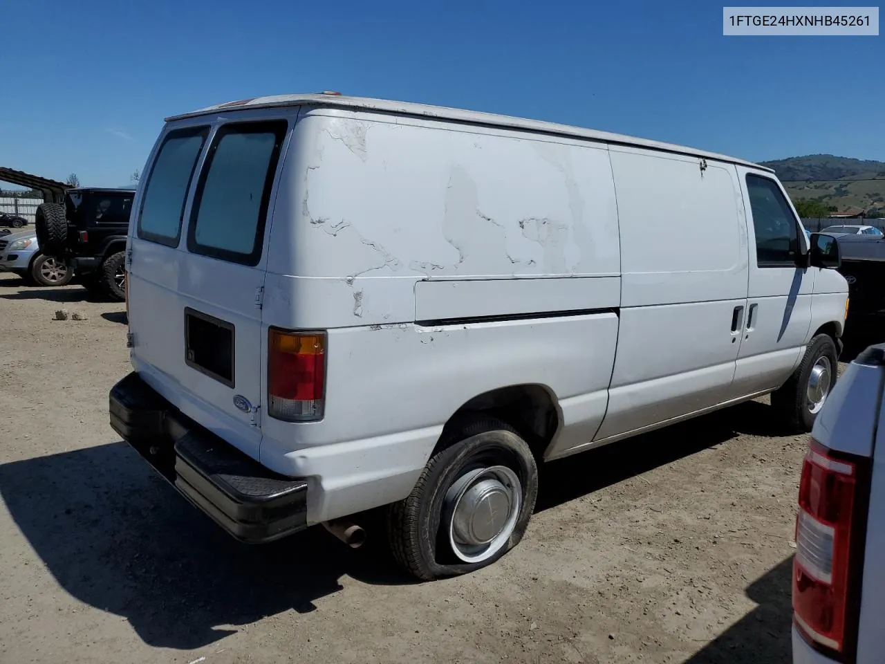 1992 Ford Econoline E250 Van VIN: 1FTGE24HXNHB45261 Lot: 54268394