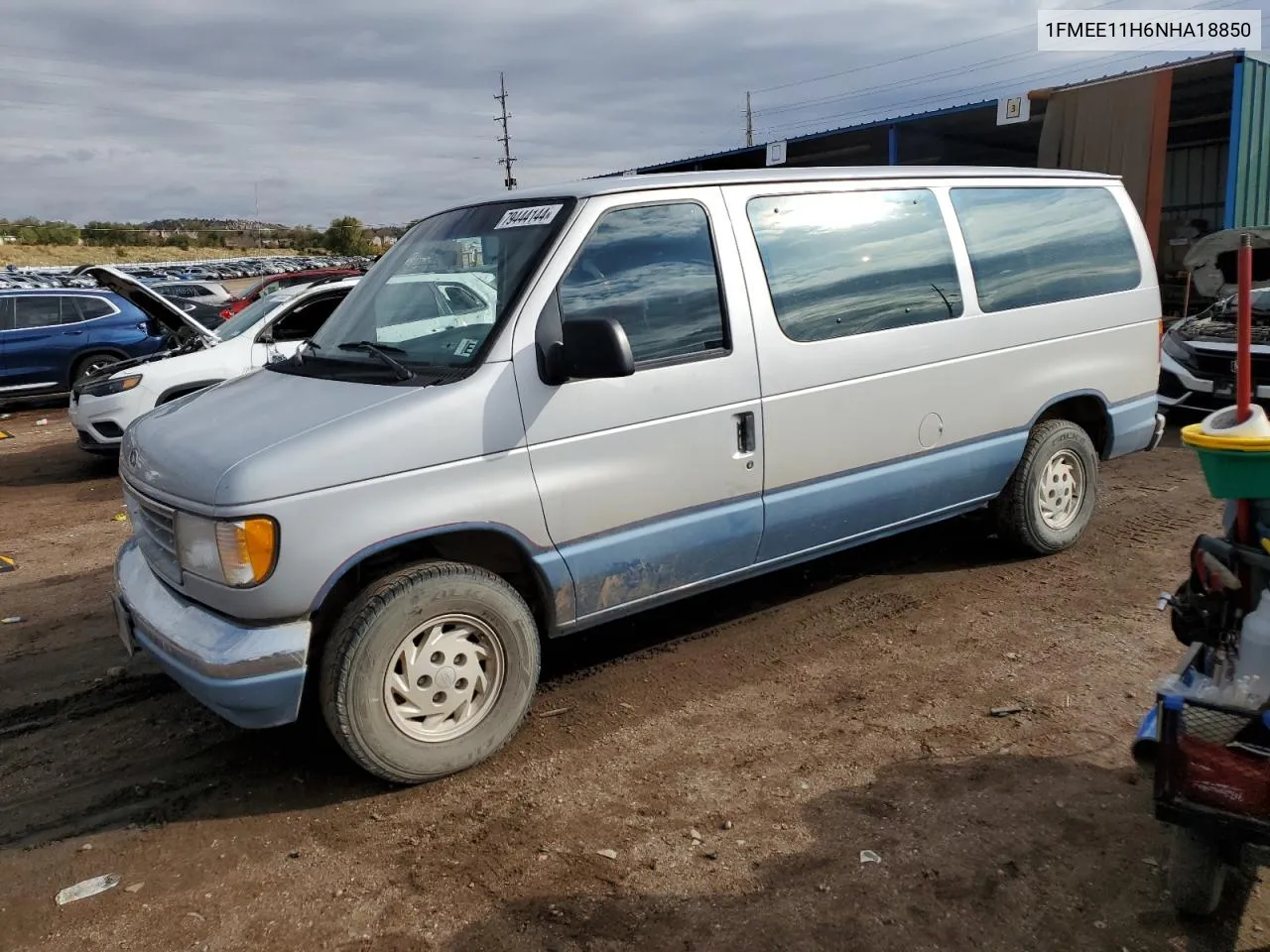 1992 Ford Econoline E150 VIN: 1FMEE11H6NHA18850 Lot: 79444144