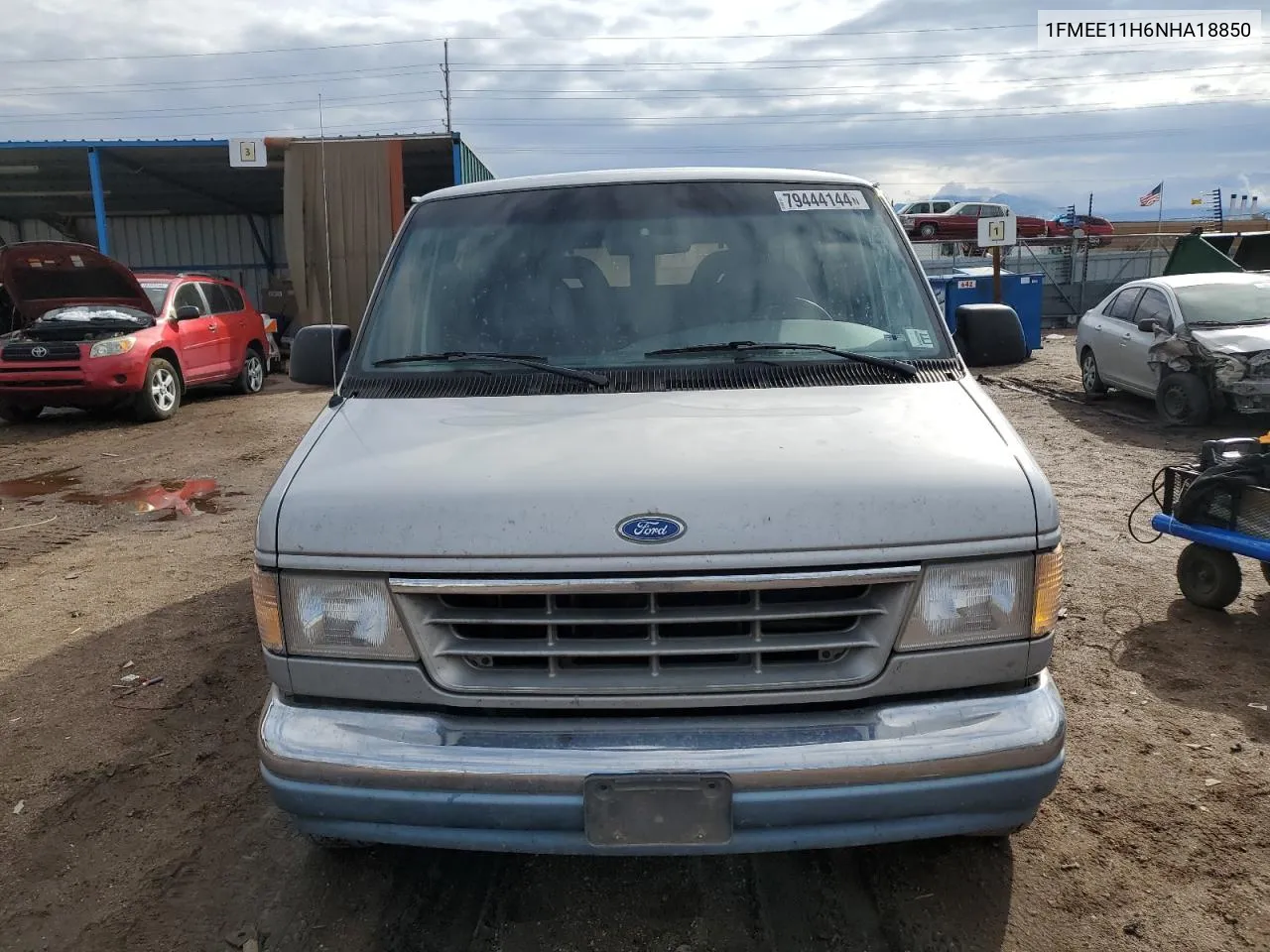 1992 Ford Econoline E150 VIN: 1FMEE11H6NHA18850 Lot: 79444144