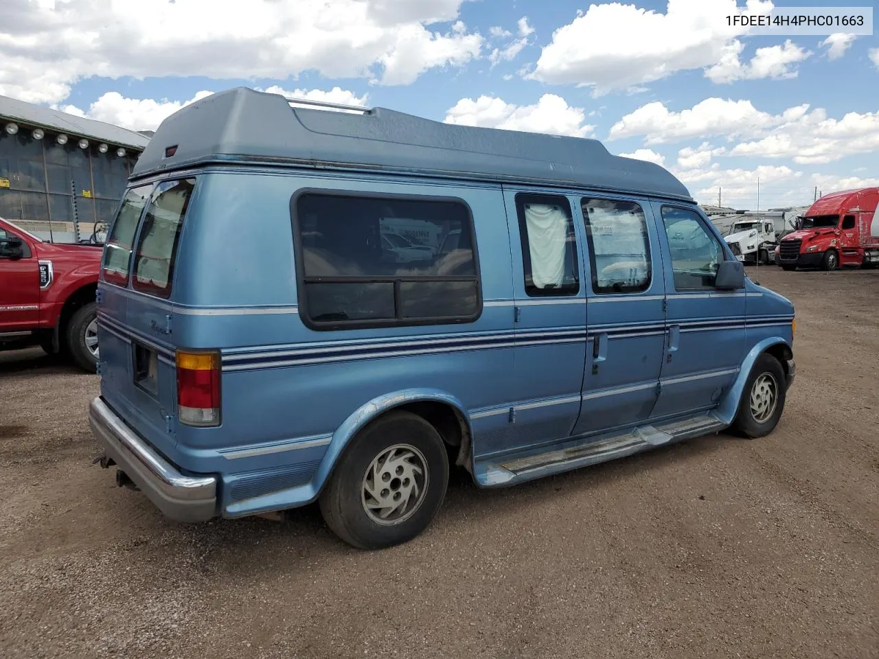 1993 Ford Econoline E150 Van VIN: 1FDEE14H4PHC01663 Lot: 62875714