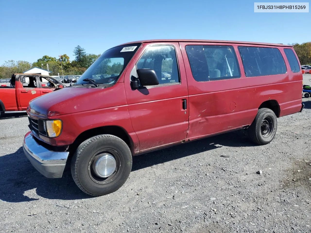 1FBJS31H8PHB15269 1993 Ford Econoline E350 Super Duty