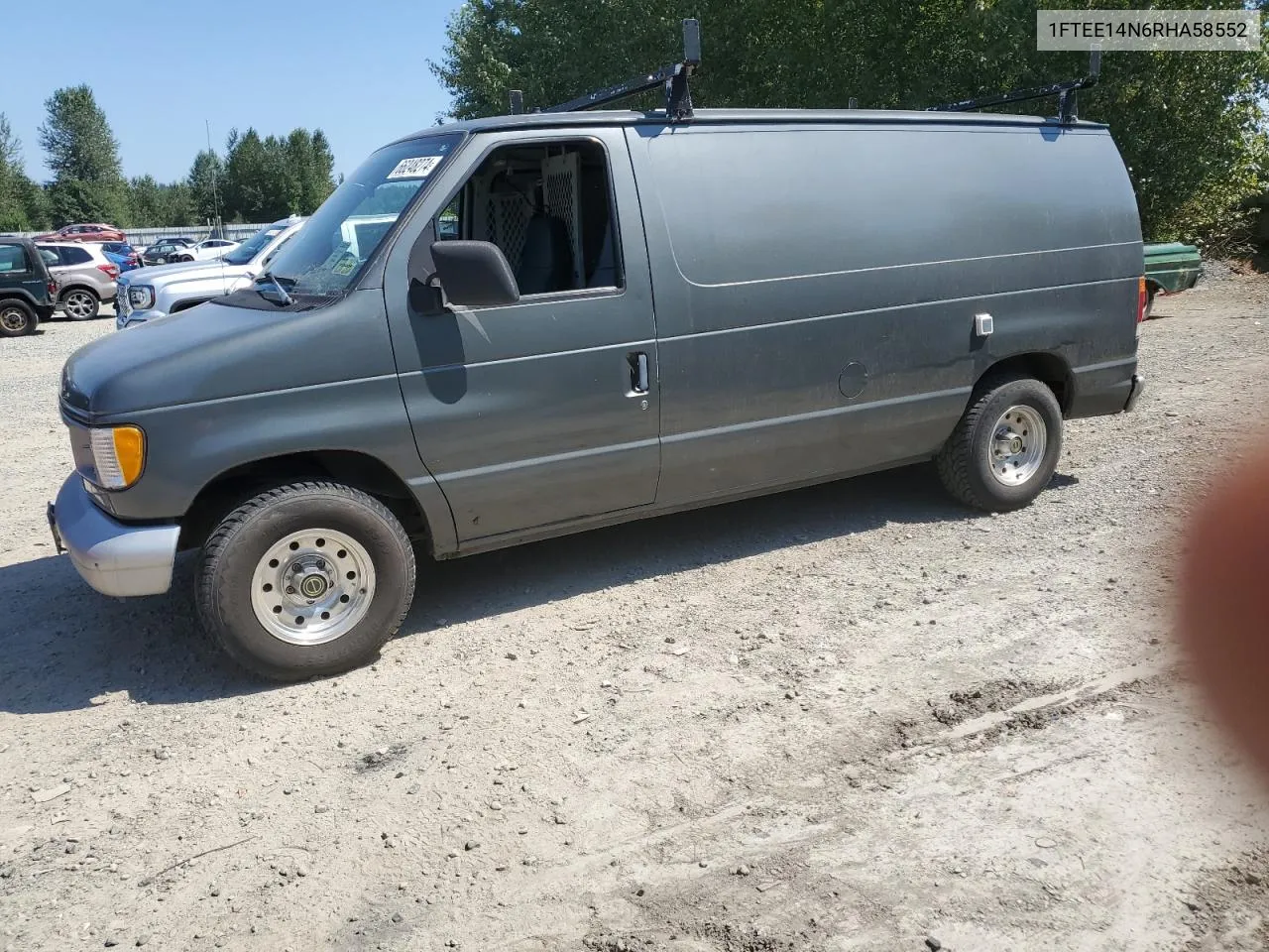 1994 Ford Econoline E150 Van VIN: 1FTEE14N6RHA58552 Lot: 66248274