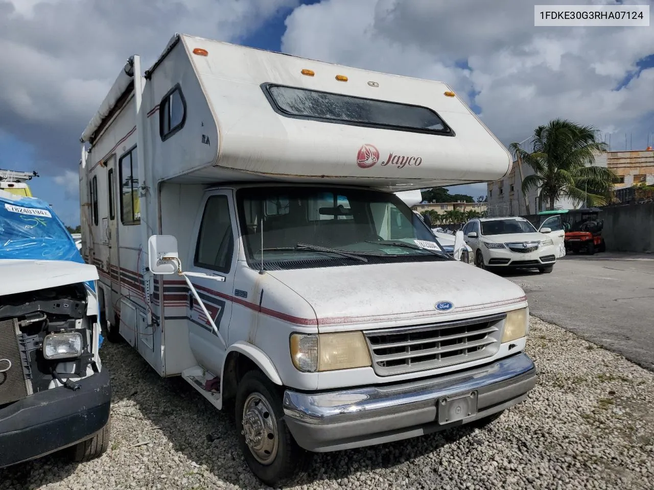 1994 Ford Econoline E350 Cutaway Van VIN: 1FDKE30G3RHA07124 Lot: 78723334