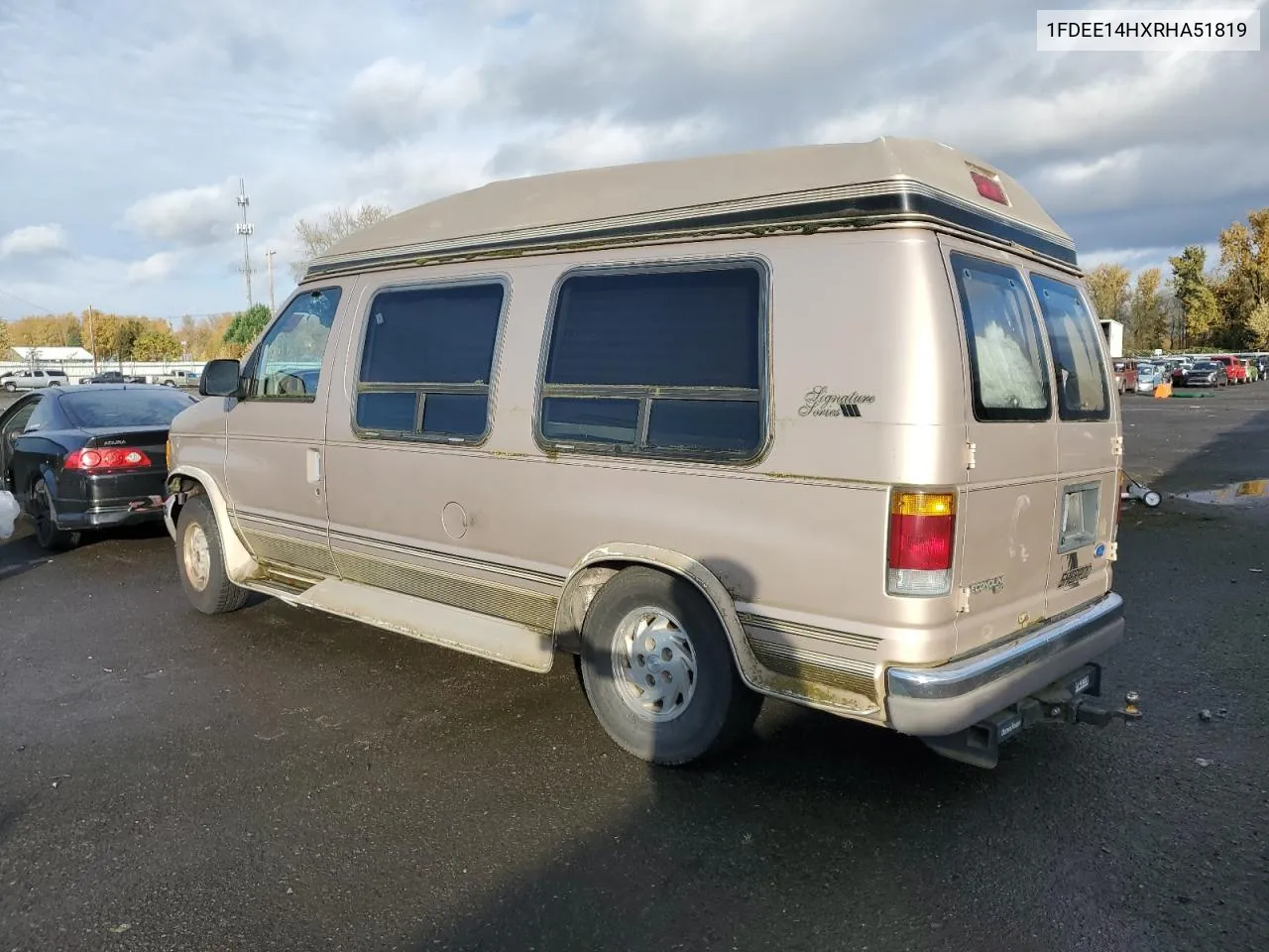 1994 Ford Econoline E150 Van VIN: 1FDEE14HXRHA51819 Lot: 80385924