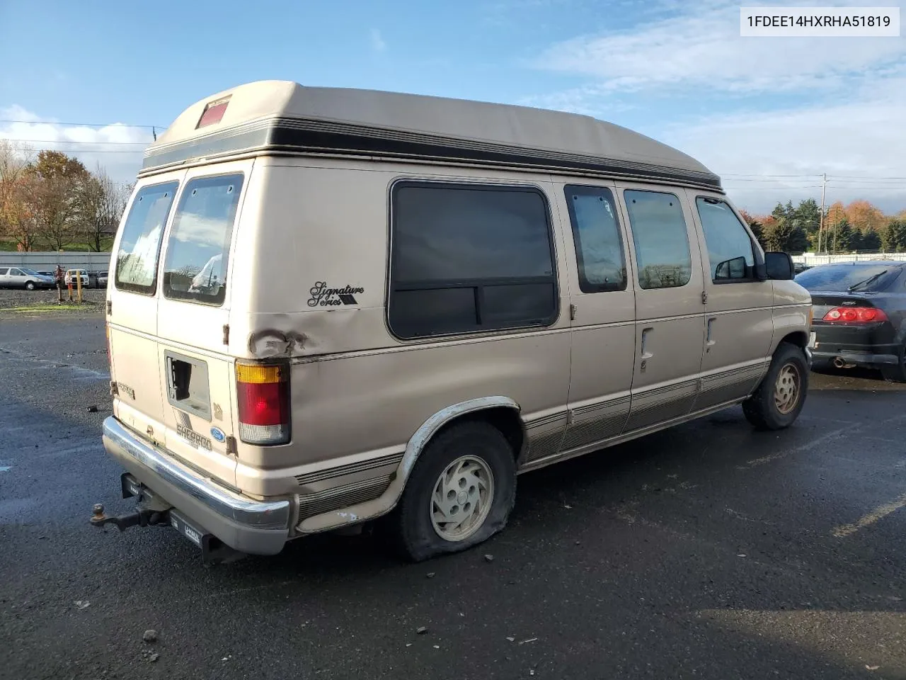 1994 Ford Econoline E150 Van VIN: 1FDEE14HXRHA51819 Lot: 80385924