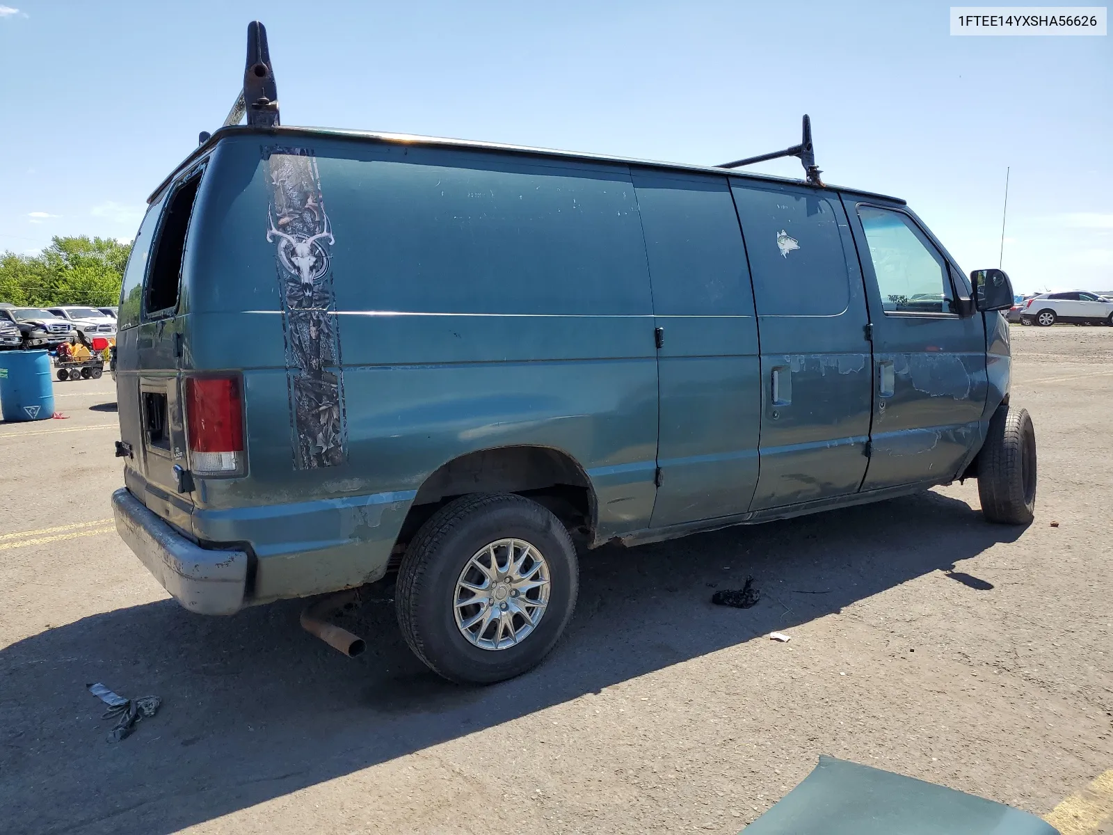 1995 Ford Econoline E150 Van VIN: 1FTEE14YXSHA56626 Lot: 51582694