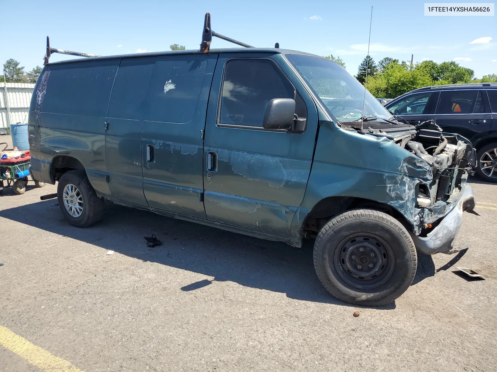 1995 Ford Econoline E150 Van VIN: 1FTEE14YXSHA56626 Lot: 51582694