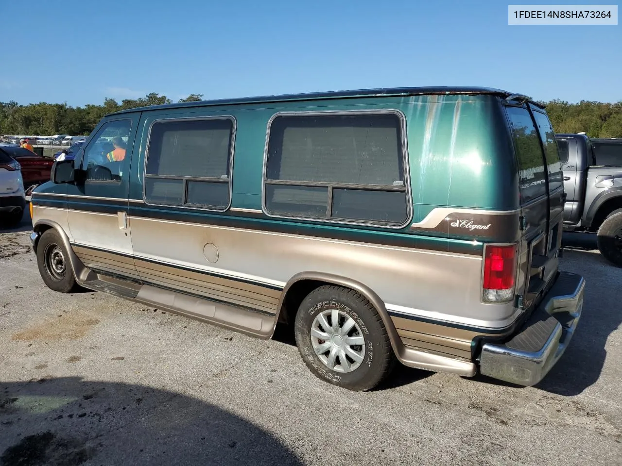 1995 Ford Econoline E150 Van VIN: 1FDEE14N8SHA73264 Lot: 75490264