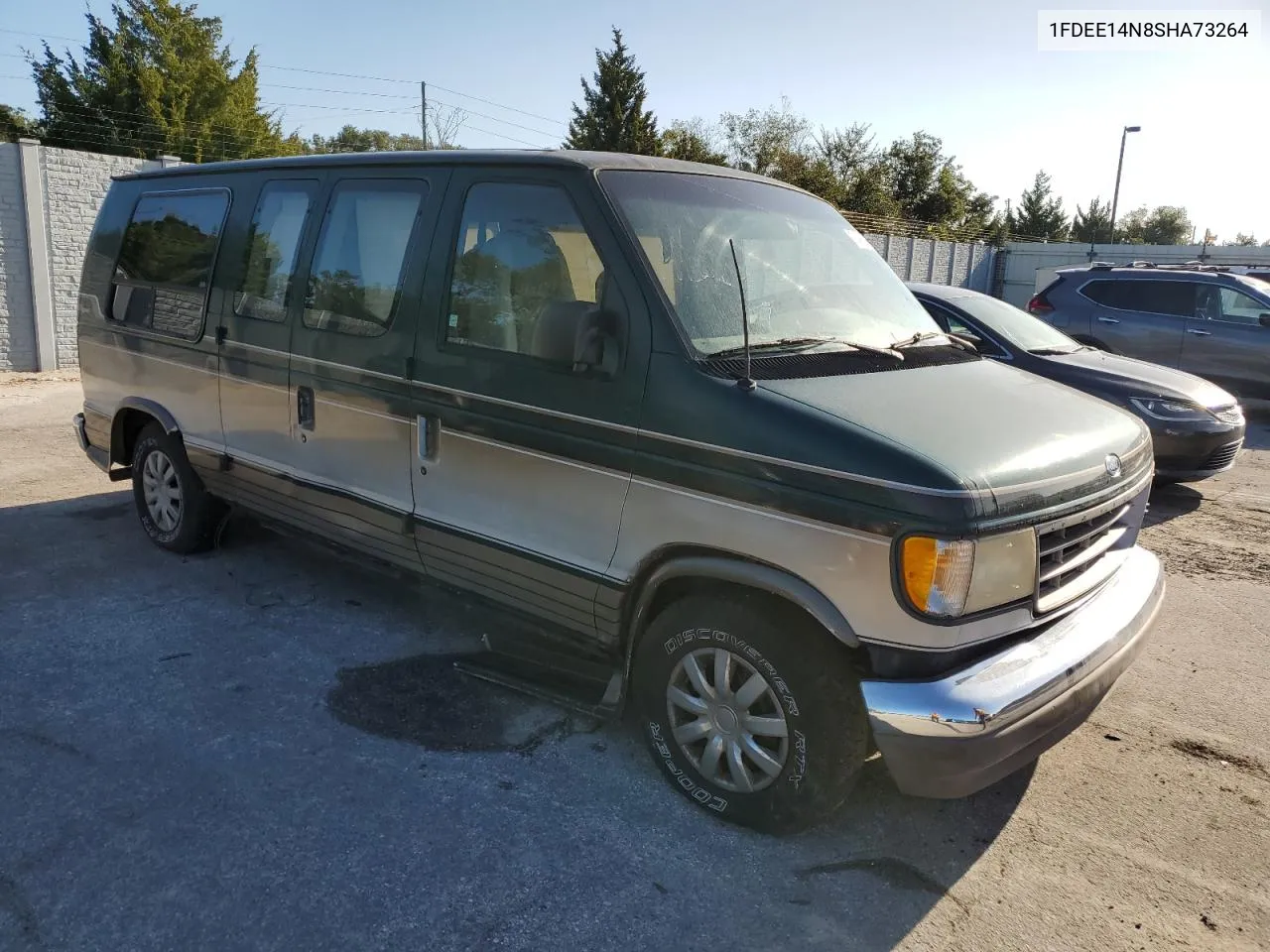 1995 Ford Econoline E150 Van VIN: 1FDEE14N8SHA73264 Lot: 75490264