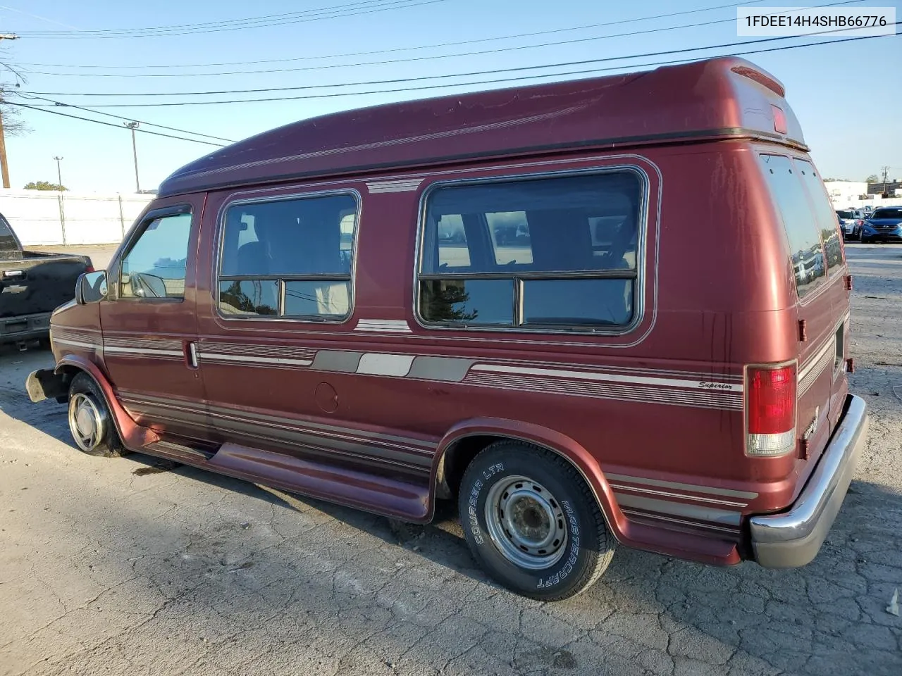 1995 Ford Econoline E150 Van VIN: 1FDEE14H4SHB66776 Lot: 76501244