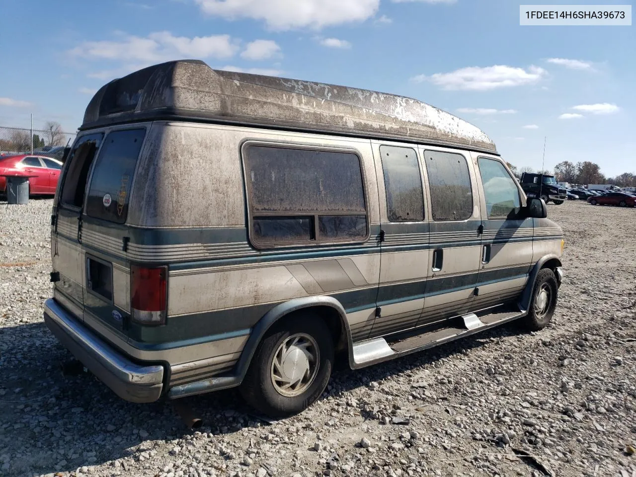 1995 Ford Econoline E150 Van VIN: 1FDEE14H6SHA39673 Lot: 78105374