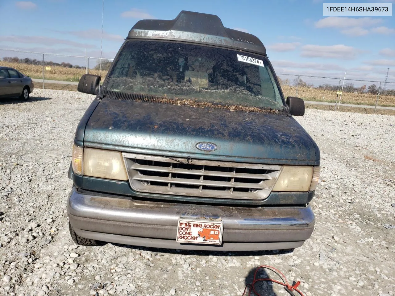 1995 Ford Econoline E150 Van VIN: 1FDEE14H6SHA39673 Lot: 78105374