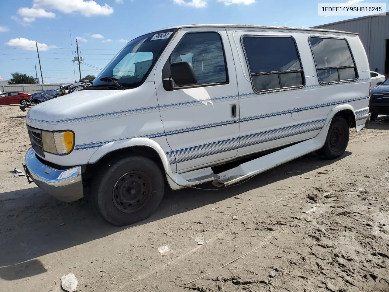 1995 Ford Econoline E150 Van VIN: 1FDEE14Y9SHB16245 Lot: 79904664