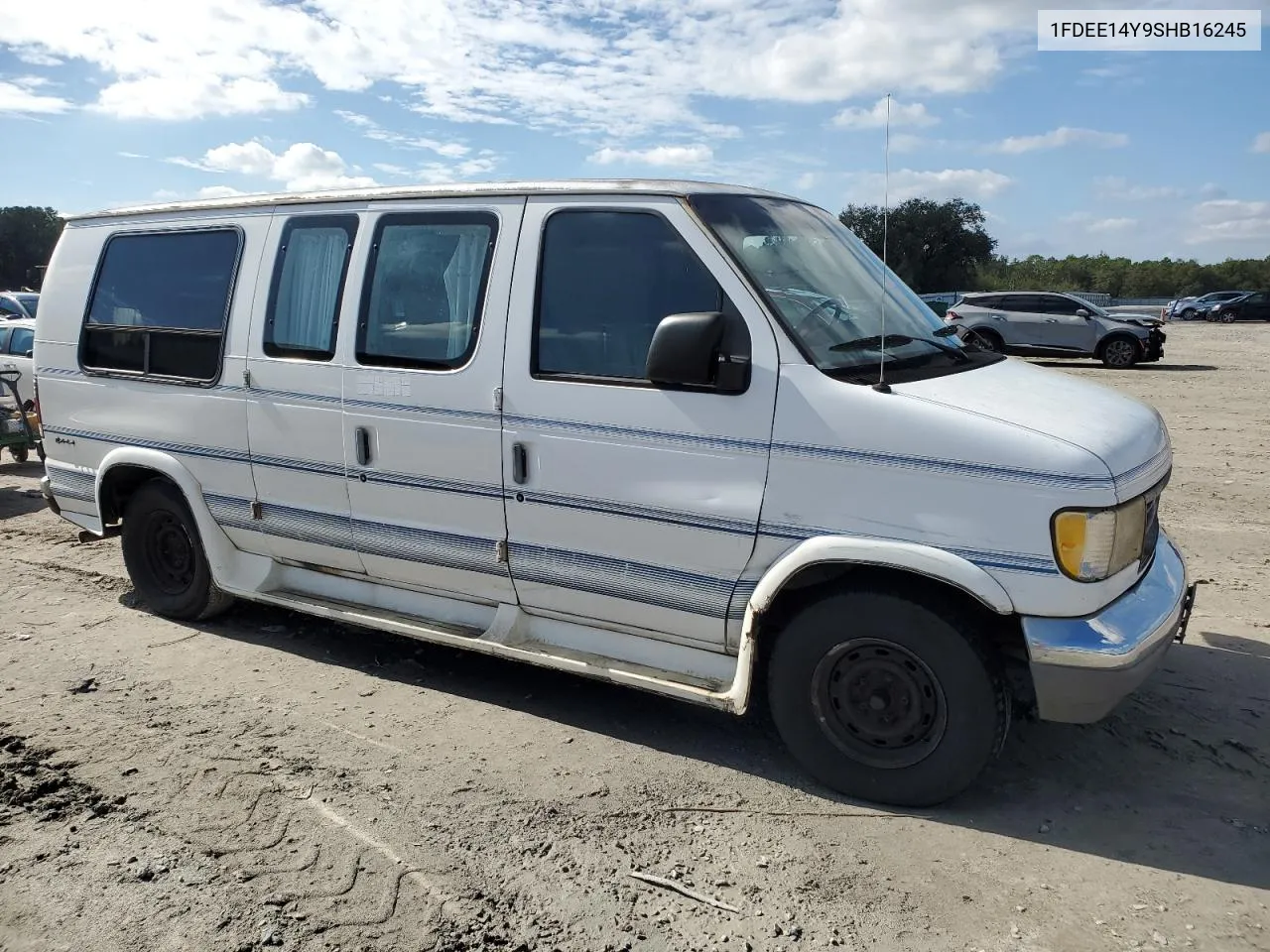 1995 Ford Econoline E150 Van VIN: 1FDEE14Y9SHB16245 Lot: 79904664