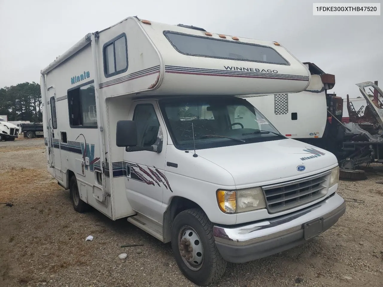 1996 Ford Econoline E350 Cutaway Van VIN: 1FDKE30GXTHB47520 Lot: 72269984