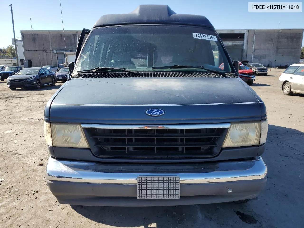 1996 Ford Econoline E150 Van VIN: 1FDEE14H5THA11848 Lot: 74421154