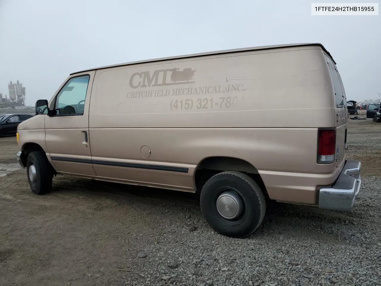 1996 Ford Econoline E250 Van VIN: 1FTFE24H2THB15955 Lot: 74623784