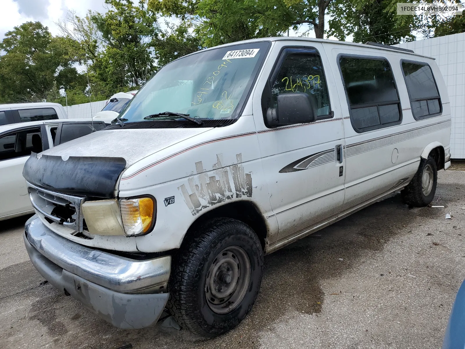 1997 Ford Econoline E150 Van VIN: 1FDEE14L8VHB92094 Lot: 64173094