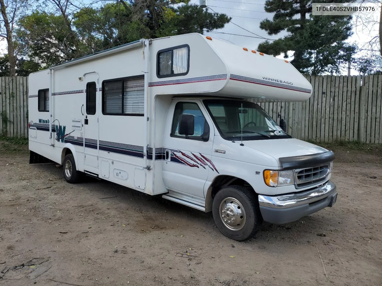 1997 Ford Econoline E450 Super Duty Cutaway Van Rv VIN: 1FDLE40S2VHB57976 Lot: 71462484