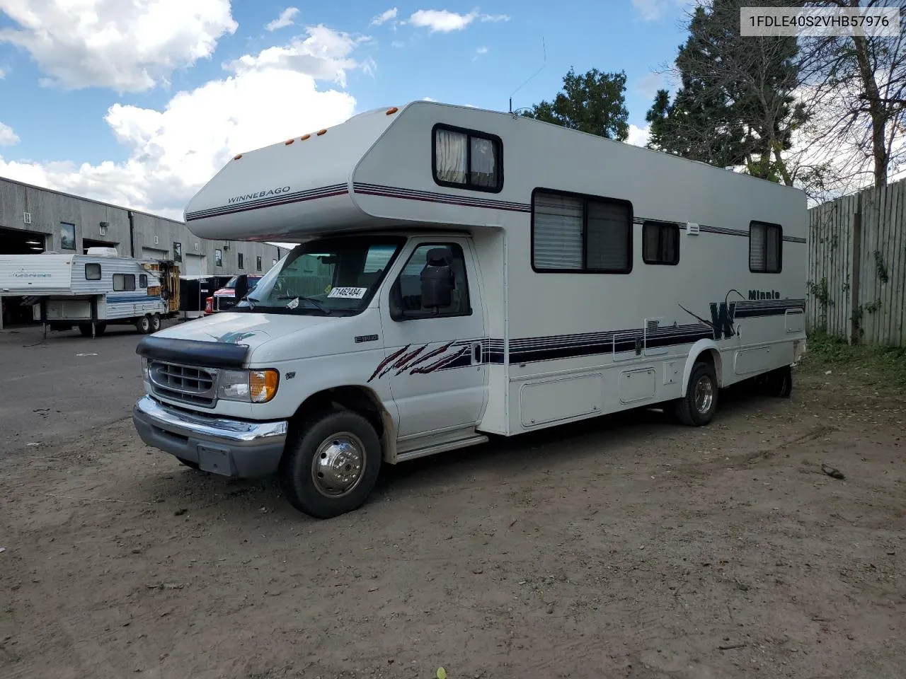 1997 Ford Econoline E450 Super Duty Cutaway Van Rv VIN: 1FDLE40S2VHB57976 Lot: 71462484