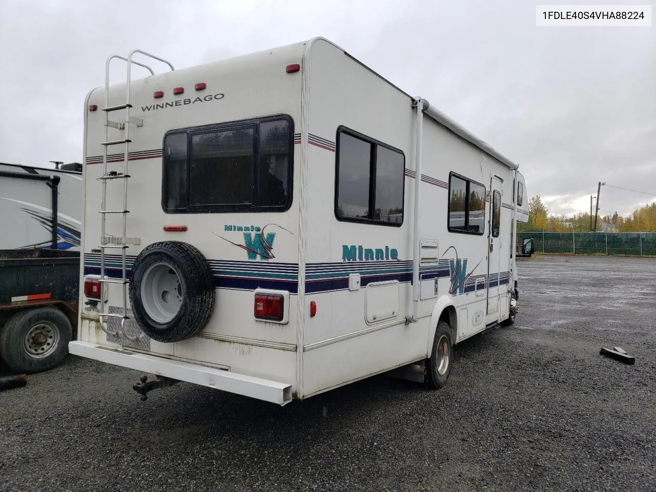 1997 Ford Econoline E450 Super Duty Cutaway Van Rv VIN: 1FDLE40S4VHA88224 Lot: 71619784