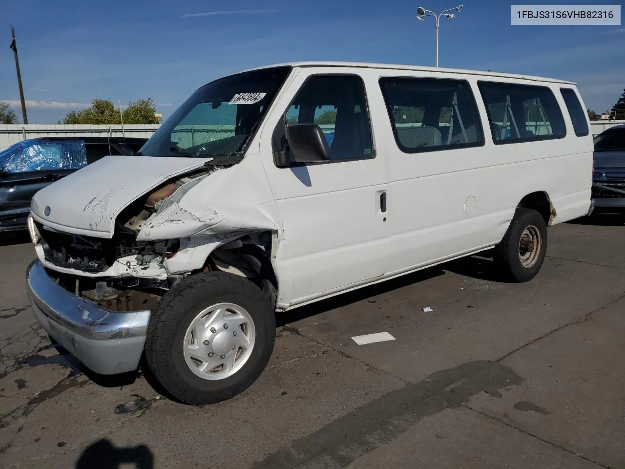 1997 Ford Econoline E350 Super Duty VIN: 1FBJS31S6VHB82316 Lot: 74843604