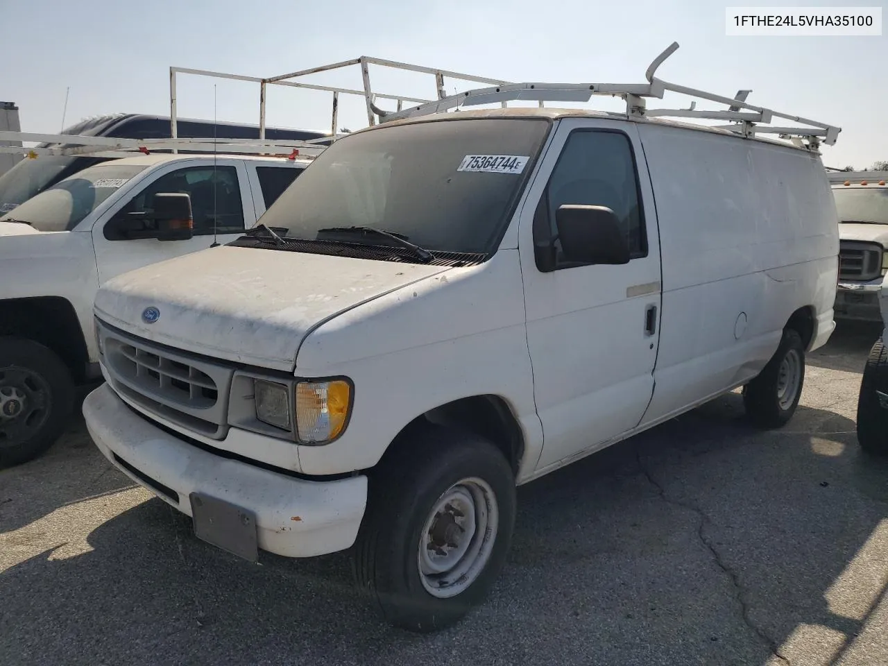 1997 Ford Econoline E250 Van VIN: 1FTHE24L5VHA35100 Lot: 75364744