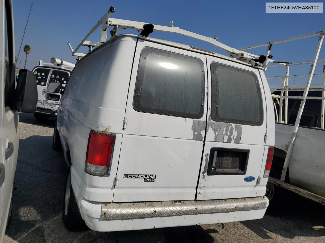 1997 Ford Econoline E250 Van VIN: 1FTHE24L5VHA35100 Lot: 75364744