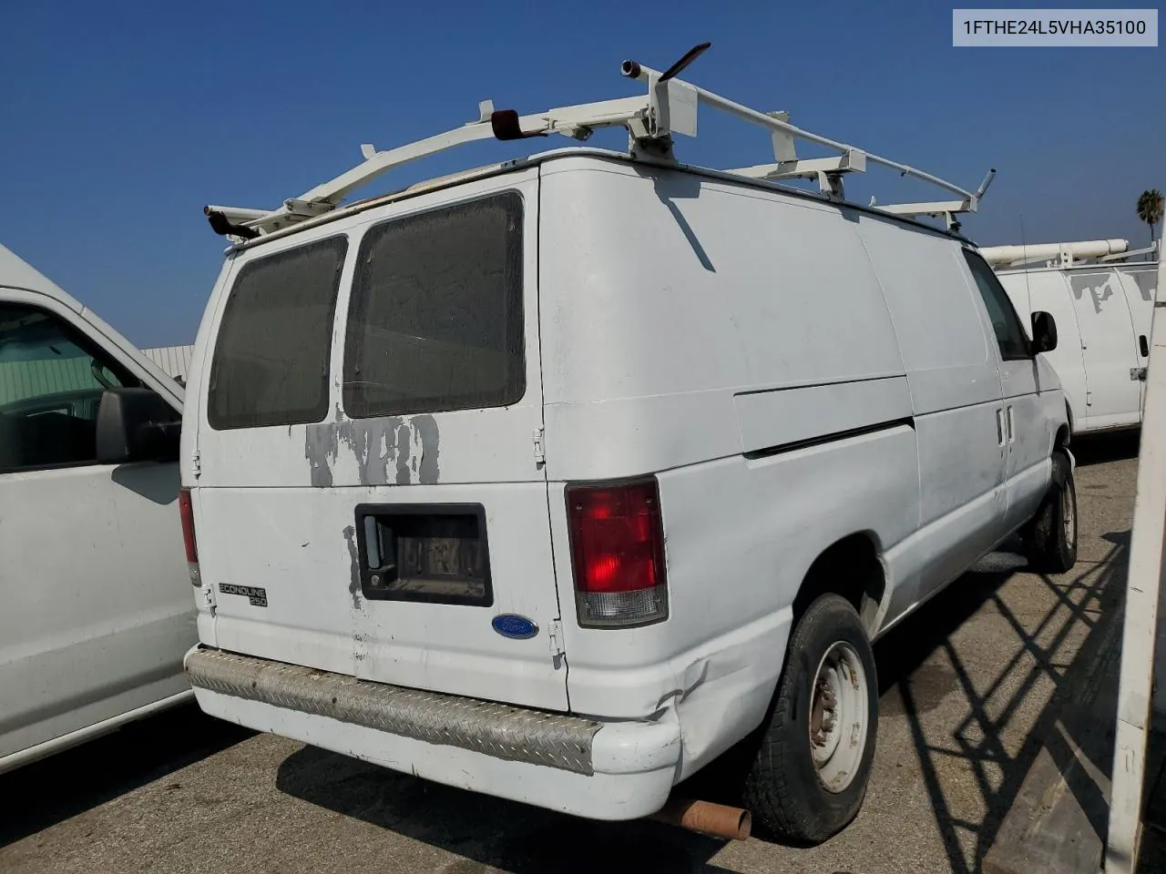 1997 Ford Econoline E250 Van VIN: 1FTHE24L5VHA35100 Lot: 75364744