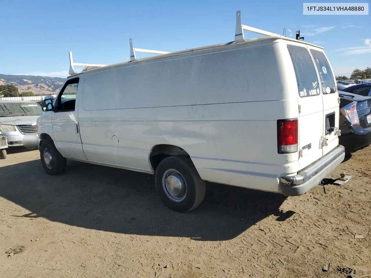 1997 Ford Econoline E350 Super Duty Van VIN: 1FTJS34L1VHA48880 Lot: 77401144