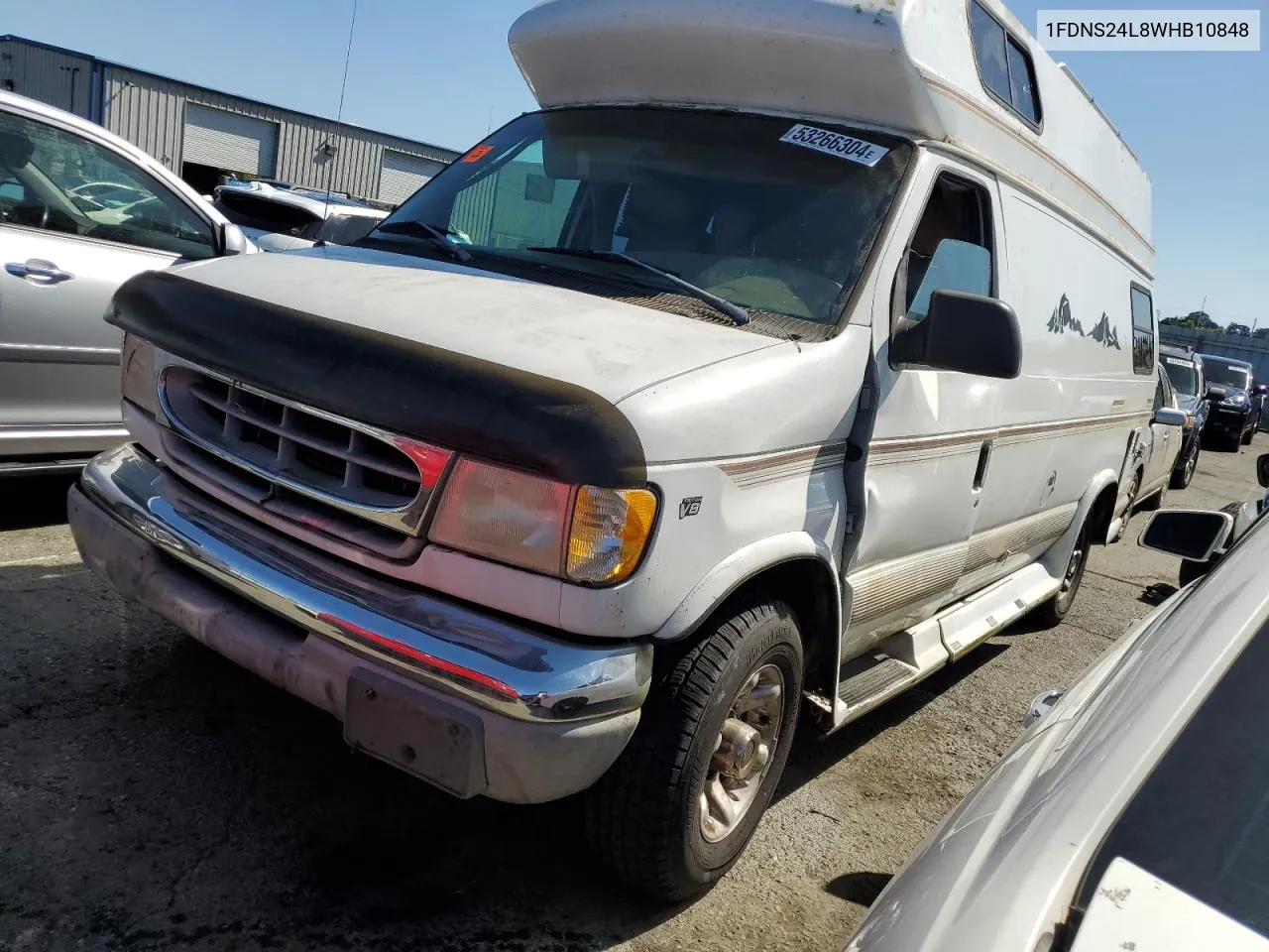 1FDNS24L8WHB10848 1998 Ford Econoline E250 Super Duty Van