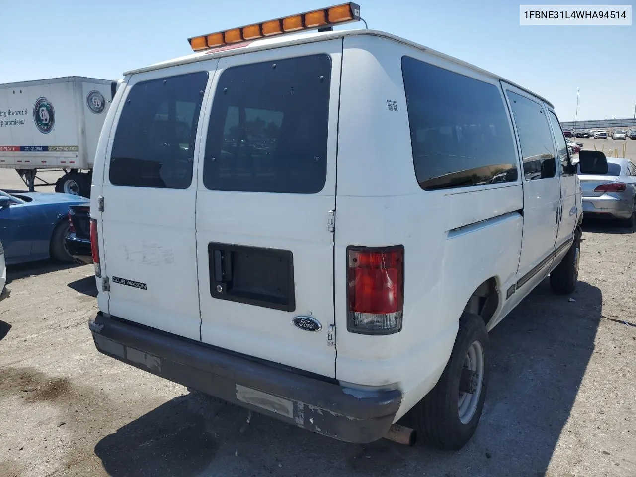 1998 Ford Econoline E350 VIN: 1FBNE31L4WHA94514 Lot: 61880694