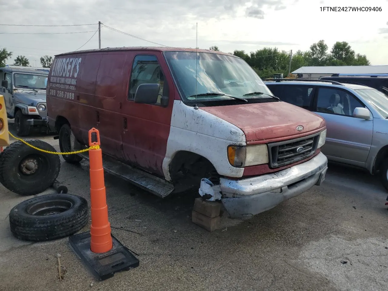 1998 Ford Econoline E250 Van VIN: 1FTNE2427WHC09406 Lot: 63838604