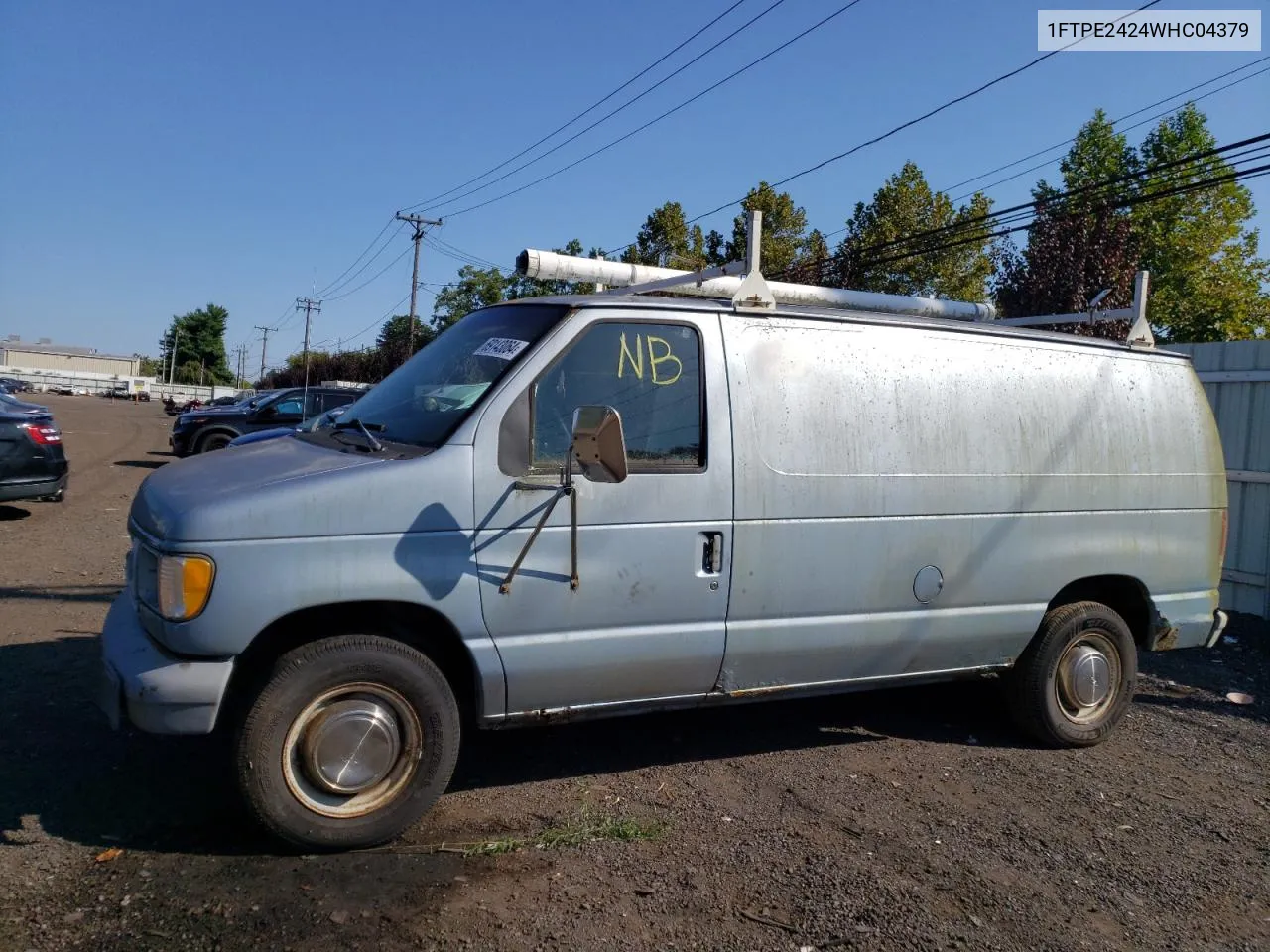 1998 Ford Econoline E250 Van VIN: 1FTPE2424WHC04379 Lot: 69143064