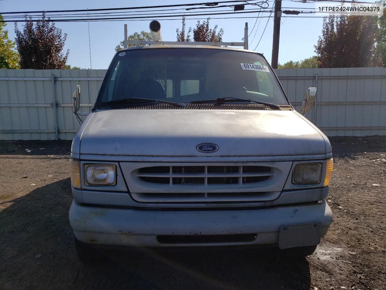 1998 Ford Econoline E250 Van VIN: 1FTPE2424WHC04379 Lot: 69143064