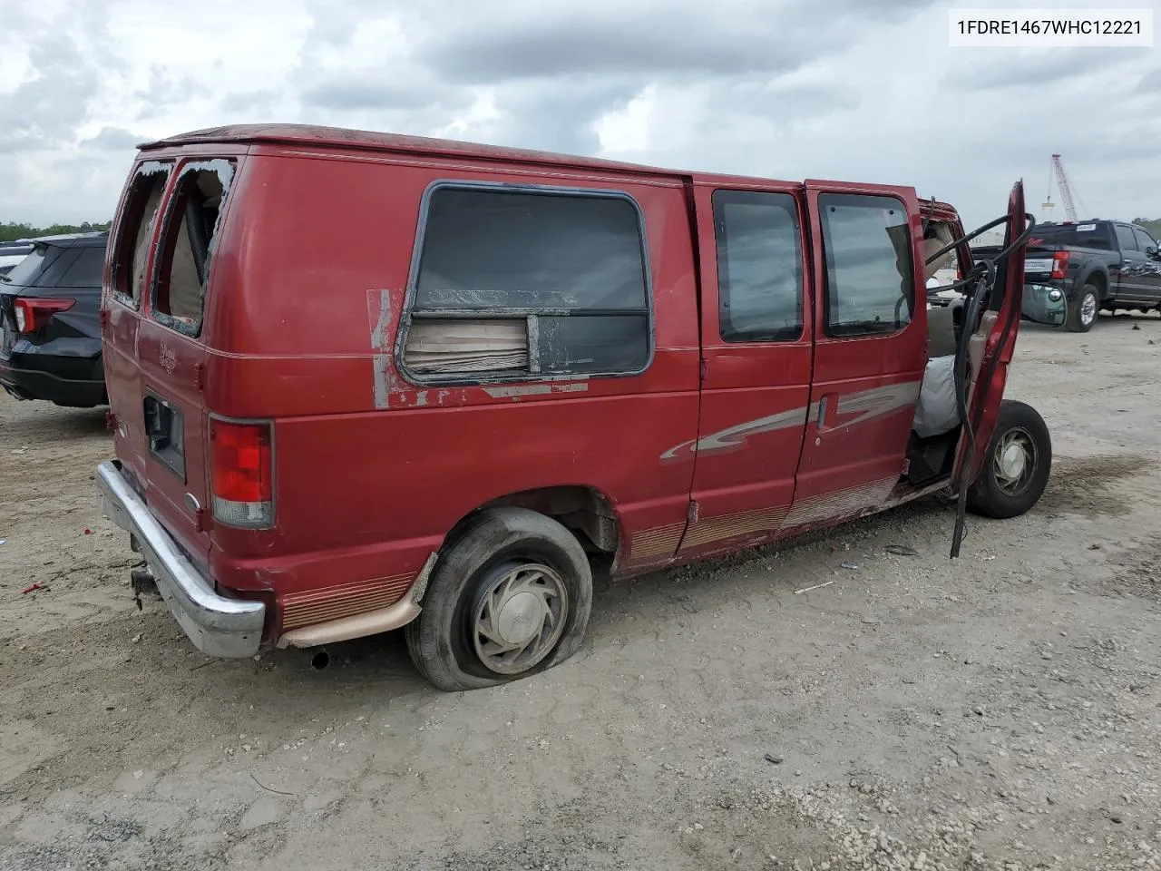 1998 Ford Econoline E150 Van VIN: 1FDRE1467WHC12221 Lot: 69547443