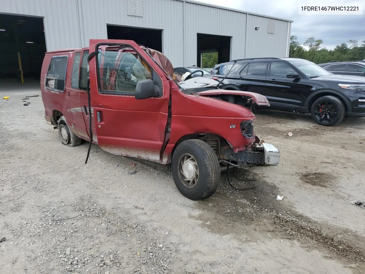 1998 Ford Econoline E150 Van VIN: 1FDRE1467WHC12221 Lot: 69547443