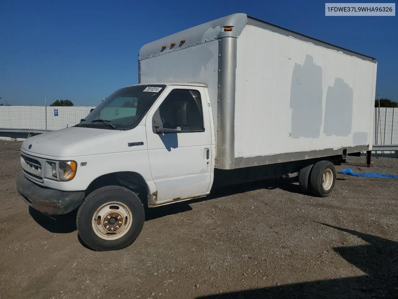 1998 Ford Econoline E350 Cutaway Van VIN: 1FDWE37L9WHA96326 Lot: 70810314