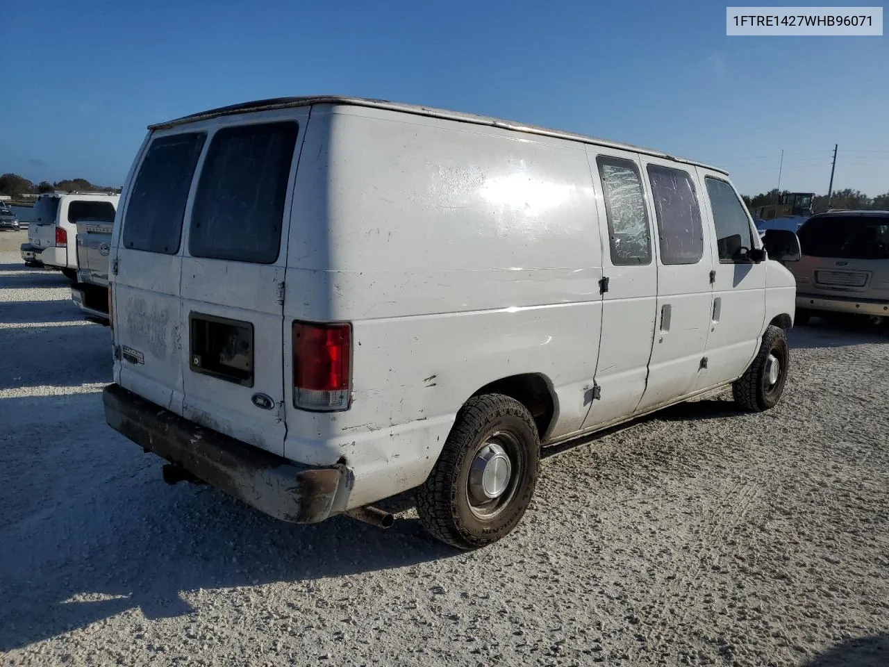 1998 Ford Econoline E150 Van VIN: 1FTRE1427WHB96071 Lot: 74548044