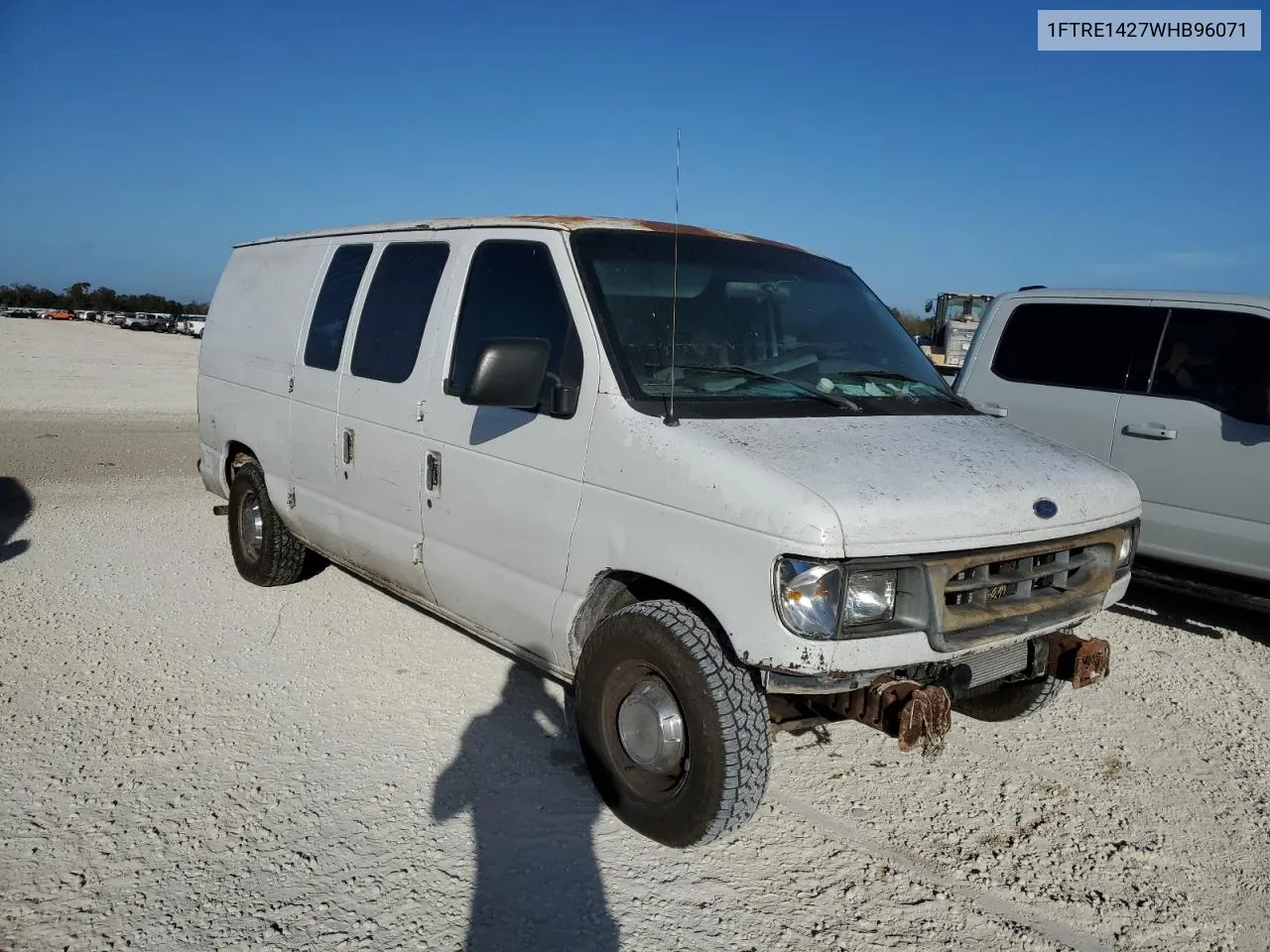 1998 Ford Econoline E150 Van VIN: 1FTRE1427WHB96071 Lot: 74548044