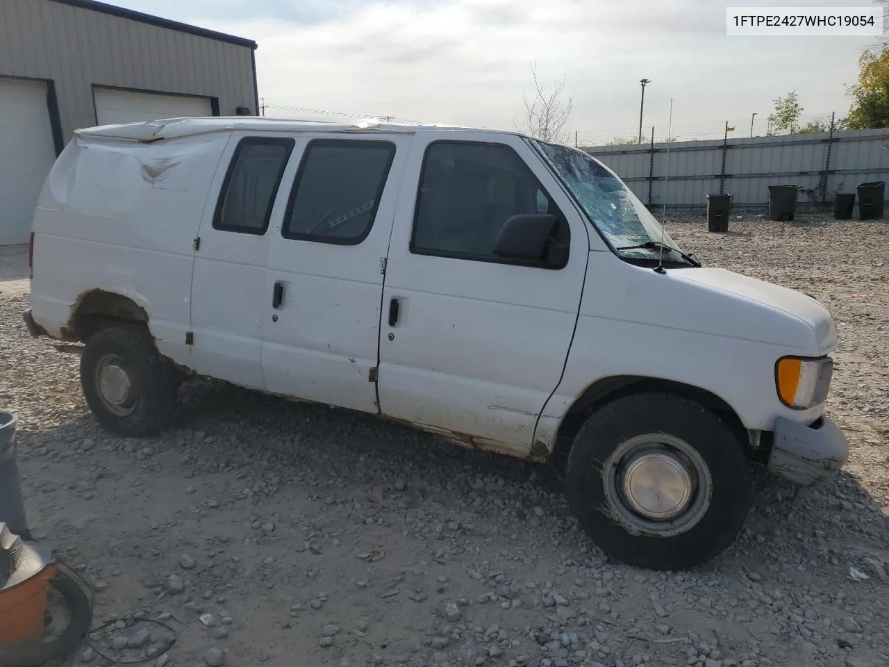 1998 Ford Econoline E250 Van VIN: 1FTPE2427WHC19054 Lot: 74697674