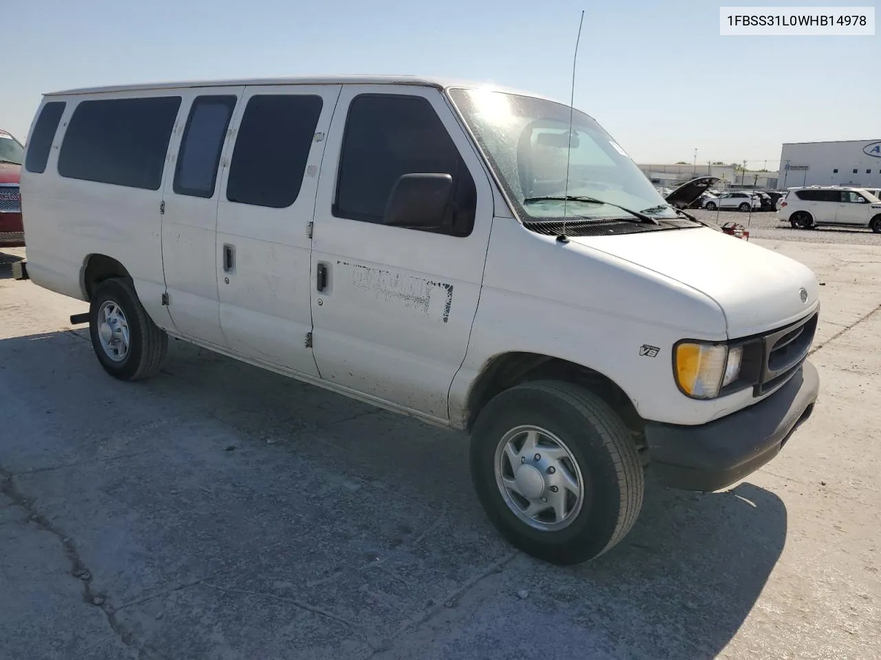 1998 Ford Econoline E350 Super Duty VIN: 1FBSS31L0WHB14978 Lot: 75957004