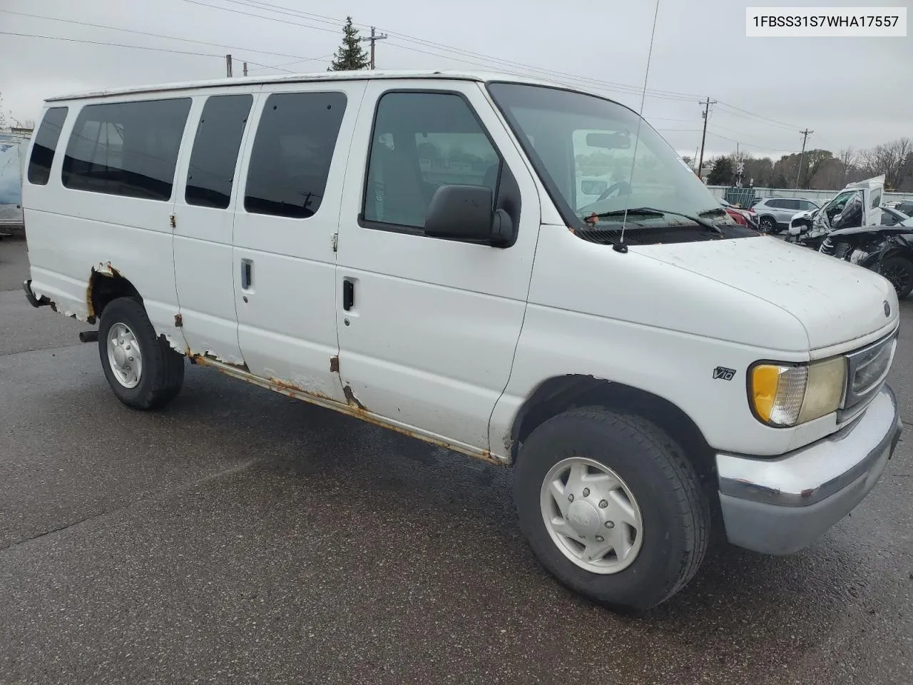 1998 Ford Econoline E350 Super Duty VIN: 1FBSS31S7WHA17557 Lot: 78952504