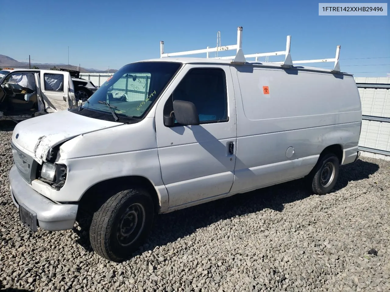 1999 Ford Econoline E150 Van VIN: 1FTRE142XXHB29496 Lot: 64516444